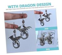 Didiseaon Boucles Oreilles Dragon Pendantes Pour Femmes Bijoux Oreilles Rétro Personnalisés Décoration Alliage