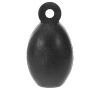 Didiseaon Bouée de Lancer D’amarre en Caoutchouc Noir pour Petit Bateau | Aide au Lancer de Corde, Récupération Facile, Manœuvres D’accostage, Usage Marin pour Équipages et Propriétaires