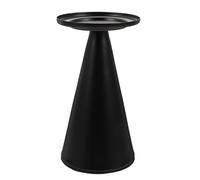 Didiseaon Bougeoir Fer Forgé Noir pour Décoration de Table à Dîner Porte-Bougie de Bureau Compact et Élégant pour Maison Salon et Bureau Ornement Décoratif Simple et Raffiné
