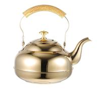 Didiseaon Bouilloire Inox avec Infuseur Manche Ergonomique pour Confort Acier Inoxydable Tout Inox Compatible Induction Bouilloire Théière Multifonction pour Cuisine Sûre et Facile