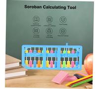 Didiseaon Boulier Plastique Rangées Perles Colorées Outil Calcul pour Apprentissage Additions Soustractions Garçon Fille