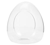 Didiseaon Bouteille Verre Écologique Œuf pour Terrarium Contenant de Bryophytes DIY Petit Récipient Décoratif pour Micro-Paysage Vase Léger et Compact pour Plantes