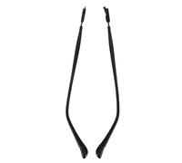 Didiseaon Branches de Rechange Universelles pour Lunettes en Métal avec Revêtement Noir, Installation Facile DIY et Meilleure Adhérence pour Réparation à Domicile