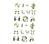 Didiseaon Breloques Panda Cartoon en Alliage 22 Pcs Multicolores pour Bijoux Diy, Porte-clés Décoratif Léger, Accessoires Créatifs pour Fabrication Artisanale, Présent Style Aléatoire