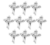 Didiseaon Breloques Pour En Métal Croix Design Punk Embellissements Pour Nail Art Pierres