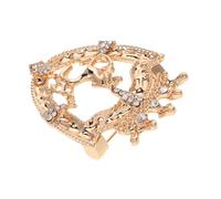 Didiseaon Broche Couronne Vintage En Alliage De Zinc Doré, Épingle à Costume Multifonction Pour Homme Et Femme, Accessoire Rétro Pour Tenue Formelle, Design Bouclier Cheval Taille Petite