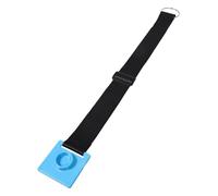 Didiseaon Butée Antidérapante Réglable pour Violoncelle en Tissu Anti-dérapant Bleu Ciel, Coussin de Protection pour Pique D'instrument, Support Stabilisateur pour Performances Musicales