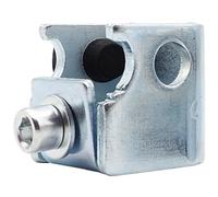 Didiseaon Butée de Porte Automatique en Acier pour Rail Coulissant Dispositif de Fixation Anti-Oscillation Accessoire Quincaillerie pour Portes Industrielles et Commerciales Installation