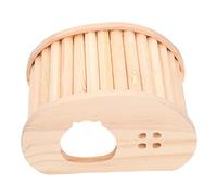 Didiseaon Cabane pour Hamster Maison Cachée Bois Escalier pour Petit Animal Jouet De Cachette Fournitures pour Hamster