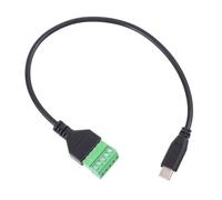 Didiseaon Câble Extension USB-c Broches avec Borne à Vis Adaptateur sans Soudure pour Charge Et Transfert De Données Connecteur Pratique pour Smartphones Ordinateurs Portables Et Pc