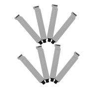 Didiseaon Cache Fente Pci Noir avec Vis pour Boîtier Pc, Protection Emplacements Pci Vides, Plaque D'obturation en Fer pour Ordinateur De Bureau, Lot De 8, Solide Et Anti-poussière