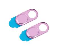 Didiseaon Cache-Webcam Protection Caméra Élégante et Sécurisée Coulissant pour Ordinateur Portable et Tablette en Alliage D'aluminium Anti-Hacking et Anti-Peeping, Lot de 2 Pièces