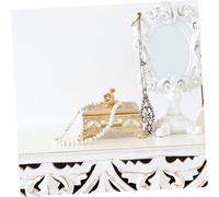 Didiseaon Cadenas Cuivre Antique Style Chinois Mini Verrou Décoratif Vintage pour Boîte à Bijoux Portable avec Clé Finition Gravée