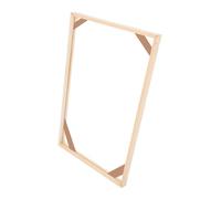 Didiseaon Cadre en Bois pour Toile Peinture Numérique 55x35 Cm, Kit De Montage DIY Démontable, Cadre Art Mural Naturel pour Décoration Intérieur Salon Chambre Bureau