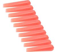 Didiseaon Cales de Nivellement en Plastique pour Carrelage 5 Mm Rouge, Pack de 100 Pièces, Entretoises pour Pose au Sol et Mur, Outil Précis de Nivellement et Croisillons pour Travaux