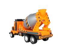 Didiseaon Camion Malaxeur à Inertie pour Garçon et Filles Modèle de Camion de Construction en Plastique Éducatif Précoce Engin Chantier Lumineux Présent Garçon Fille Couleur Aléatoire