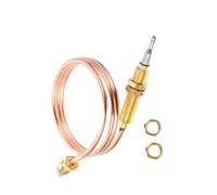 Didiseaon Capteur de Thermocouple à Gaz 600Mm Accessoires pour Barbecue Remplacement Thermocouple à l'usure Compatible pour Utilisation Extérieure