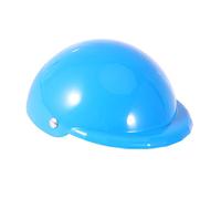 Didiseaon Casque pour Chien De Sécurité Protection Soleil Et Pluie pour Chiot Bleu