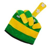 Didiseaon Casquette Rayée Saint-patrick en Tissu Peluche Confortable et Éponge, Chapeau de Fête Vert pour Occasions Spéciales, Accessoires Festifs pour Homme