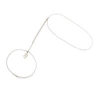 Didiseaon Chaîne Cuisse Serpent Plaqué Or Légère avec Pendentif Bijoux Femme Élégants pour Mettre Valeur la