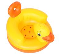 Didiseaon Chaise Gonflable Garçon Fille Canard Siège Appoint pour Tout-petits Fauteuil Convertible pour Repas et Détente Confortable et Sûr Facile à Gonfler pour Garçon Fille