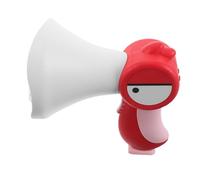 Didiseaon Changeur de Voix Portable Forme Doiseau pour Garçon Fille Amplificateur sans Batterie Enregistreur Ludique pour Farces et Événements Festifs