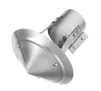 Didiseaon Chapeau de Protection Pluie Capuchon de Ventilation Extérieur pour Design Moderne Durable Évacuation Protection Eau Améliorée