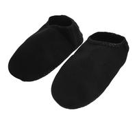 Didiseaon Chaussures de Plongée et Natation Pieds Noires, Taille 36-37 | 1 Paire, Plastique à Séchage Rapide, Protection du Pied, Meilleure Adhérence sur Sable et Rivage