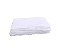 Didiseaon Chiffon De Nettoyage Antistatique 15x15 Cm en Microfibre Absorbante, Lot de 100, Tissu sans Poussière pour Usage Industriel Et Laboratoire, Nettoyage De Surfaces Délicates, Couleur Blanche