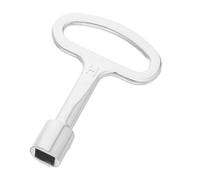 Didiseaon Clé pour Vanne de Gaz Multifonction 27 Pouces en Alliage de Zinc Compatible 1/4 et 5/16 Outil Compact pour Compteur d'Eau Armoire Électrique et Purgeur de Radiateur