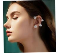 Didiseaon Clip Doreille de Manchette Oreille sans Perçage Bijoux Élégants pour Femmes Gauche et Droite