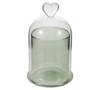 Didiseaon Cloche Verre pour Fleurs Stabilisées Globe à Fleurs Couvercle de Cloche Transparent Éternelles