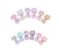 Didiseaon Clous D' Uniques en Forme D'ours Décalcomanies pour 3d en Forme D'ours Conseils de Manucure pour La Conception Des