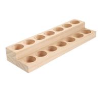 Didiseaon Coffret Bois Pour Huiles Essentielles Et Petits Objets Organisateur Flacons Base Plate Pour Bureau Et Usage Quotidien