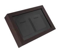 Didiseaon Coffret en Bois pour Médailles du Marathon, Rangement Professionnel Coins Arrondis, Montage Mural ou Pose, pour Maisons et Bureaux