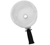 Didiseaon Collecteur de Forets en Plastique avec Poignée Aspirateur à Poussière Multifonction pour Perceuse Électrique Diamètre Intérieur 125 MM Accessoire pour Travail du Bois Plafond