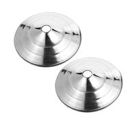 Didiseaon Collier de Poteau de Acier Inoxydable Base de Support pour Exposition de Drapeaux pour Nationale Célébrations