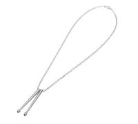 Didiseaon Collier Drum Stick Acier Pendentif Baguette de Tambour Créatif de Cou Unisexe pour Décoration Quotidienne