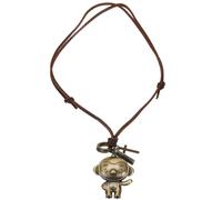 Didiseaon Collier Singe Pendentif Cordon Collier Vintage pour Femme Bijoux Simple Quotidien