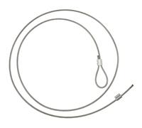 Didiseaon Cordon de Fixation pour Filet de Basket-Ball Fil Acier Plastifié Boucle en Aluminium Corde de Remplacement Solide et Résistante pour Panier de Basket Intérieur et Extérieur