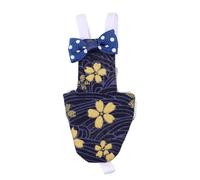 Didiseaon Couches Lavables pour Perroquet Costume de Vol Léger et Confortable pour Oiseaux de Compagnie Tenue Pratique et Réutilisable Protection Hygiénique Adaptée Aux Petites et Moyennes