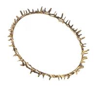Didiseaon Couronne Épines Métallique Élégante pour Homme et Femme Accessoire de Fête et Performance Diadème Médiéval pour Anniversaire et Costume