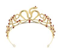 Didiseaon Couronne Serpent Méduse pour Femmes Bandeau de Déesse avec Strass Accessoire de Coiffure pour Cosplay et Fêtes