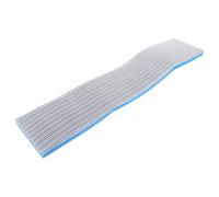 Didiseaon Coussin de Coton Filtrant Bleu 11x50x2 Cm pour Aquarium, Filtre Biochimique Haute Perméabilité, Accessoire de Purification pour Poissons Eau Douce et Eau de Mer, Filtration
