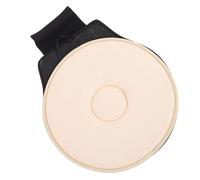 Didiseaon Coussin de Siège Auto Rotatif 360° Multifonction Beige en Tissu Respirant Base Antidérapante pour Bureau et Sièges D'avion, pour Personnes Âgées et Femmes Enceintes