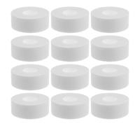 Didiseaon Coussinets Adhésifs Anti-transpiration pour Cols de Chemise 2,5 Cm X 5 M, 12 Rouleaux Blancs, Protection Invisible et Absorbante, Doublures Autocollantes DIY pour Cols, Poignets