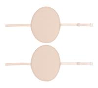 Didiseaon Coussinets Anti-transpiration en Coton Beige pour Aisselles, Absorbant Rapidement la Sueur, Doux et Réutilisables, pour L'été Activités Quotidiennes
