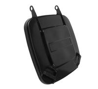 Didiseaon Couvercle de Poubelle Extérieure 50L Noir en Plastique Anti-Uv Étanche Charnière Rabattable Protection Intempéries pour Bac de Recyclage Usage Jardin et Espace Public