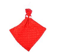 Didiseaon Couverture à Pois pour Tout-Petit, Couverture de Sécurité Réconfortante Texture Granuleuse Douce, Serviette à Salive Adaptée pour Bébé Garçon Fille