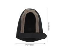 Didiseaon Couvre-Chaussures de Cyclisme VTT Noirs Taille M Résistants Coupe-Vent et Chauds Bride Talon Antidérapante Perforations Respirantes Protège-Pieds pour Vélo Hiver et Activités